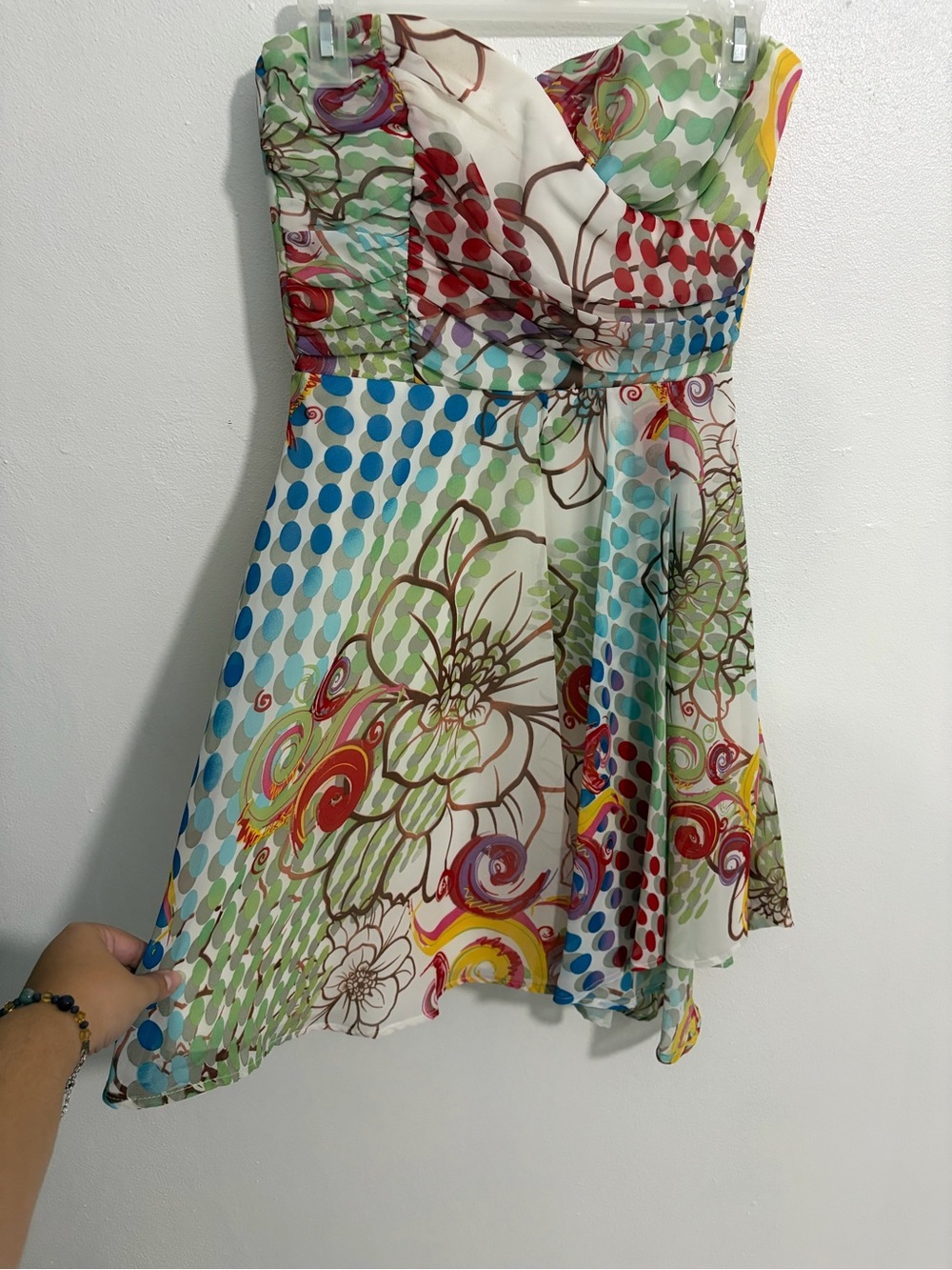Teeze Me Strapless Corset Y2K Mini Dress - Picture 3 of 7